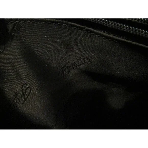 Fossil 1954 Vintage Shoulder Bag Brown Leather Purse Interior Exterior Pockets - Picture 9 of 10